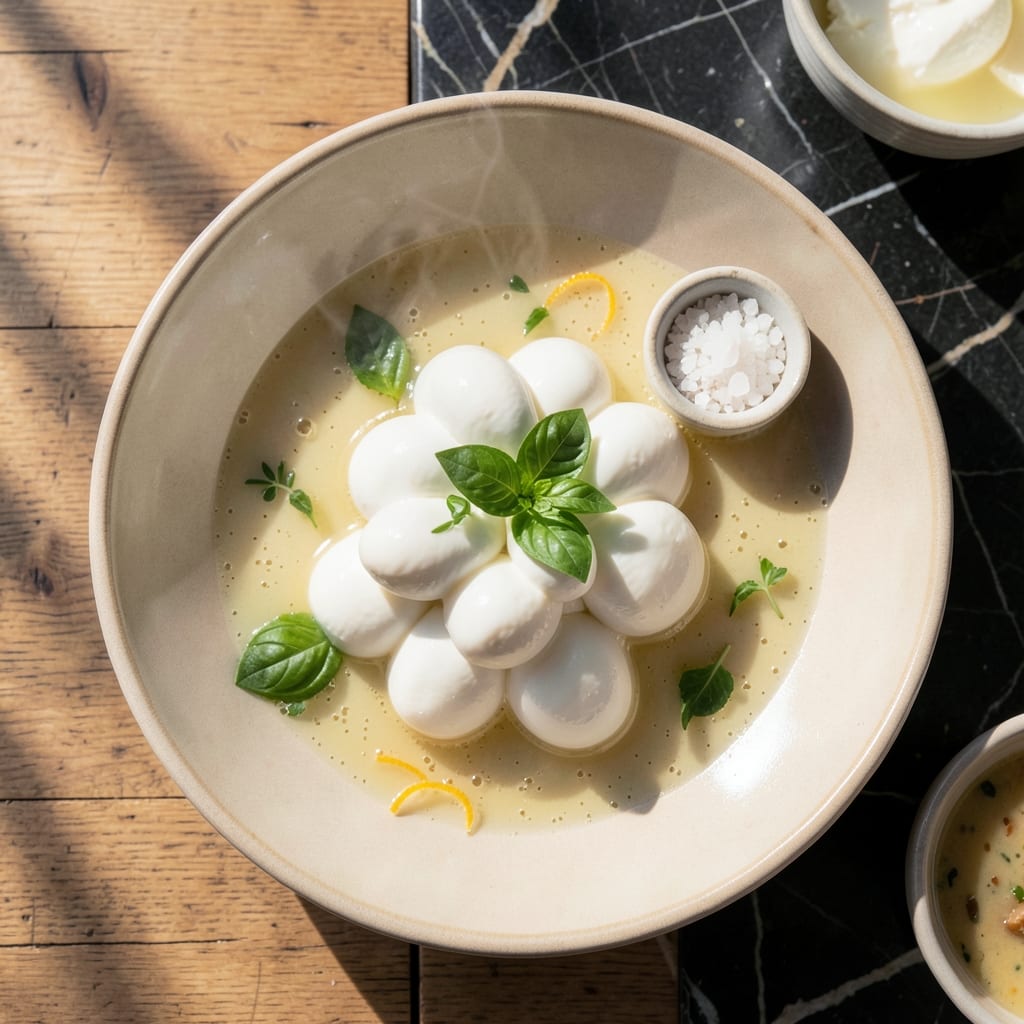 Mozzarella Recipe Without Rennet: Fresh Curds Using Citric Acid Mozzarella Recipe Without Rennet: Fresh Curds Using Citric Acid