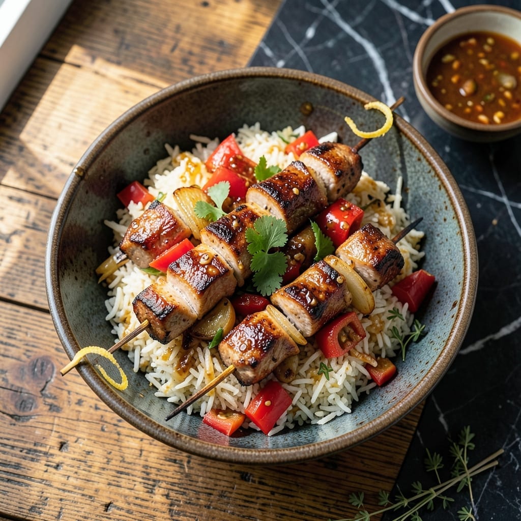Pork Kabob Recipe Oven: Skewer-Free Baked Tender Bites