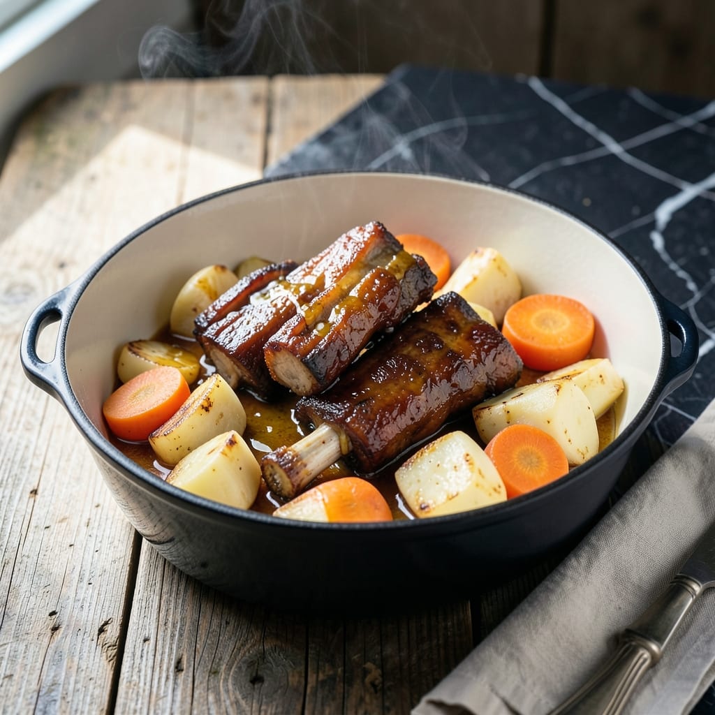 Oxtails Recipe Oven: Slow-Roasted Richness With Root Vegetables Oxtails Recipe Oven: Slow-Roasted Richness With Root Vegetables