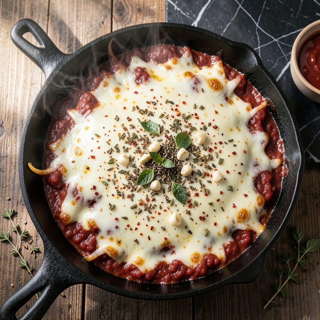Pizza Dip Recipe Without Cream Cheese: Gooey Mozzarella and Marinara Magic