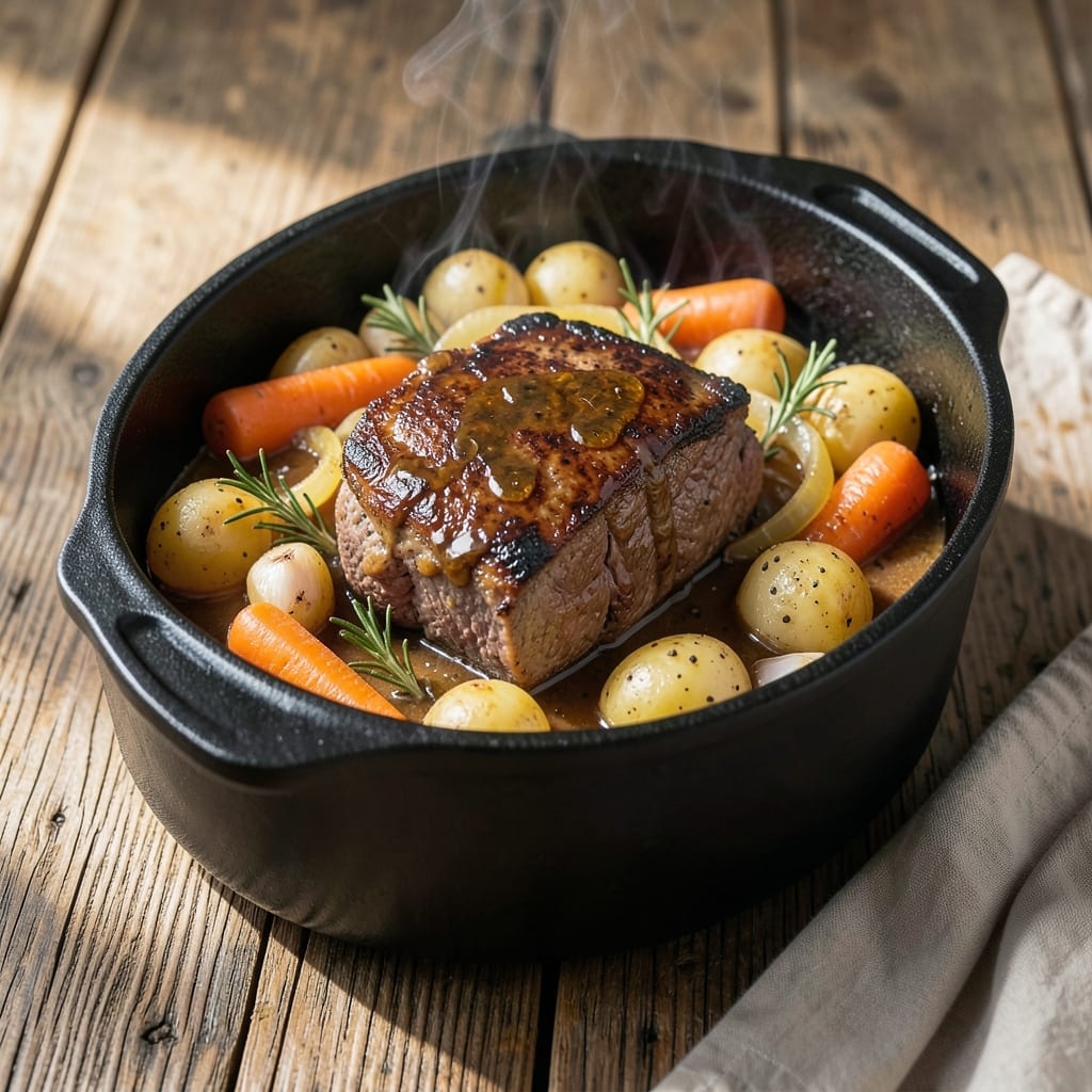 Pot Roast Crock Pot Recipe Worcestershire Sauce: Slow-Cooked Beef With Rich Umami Depth