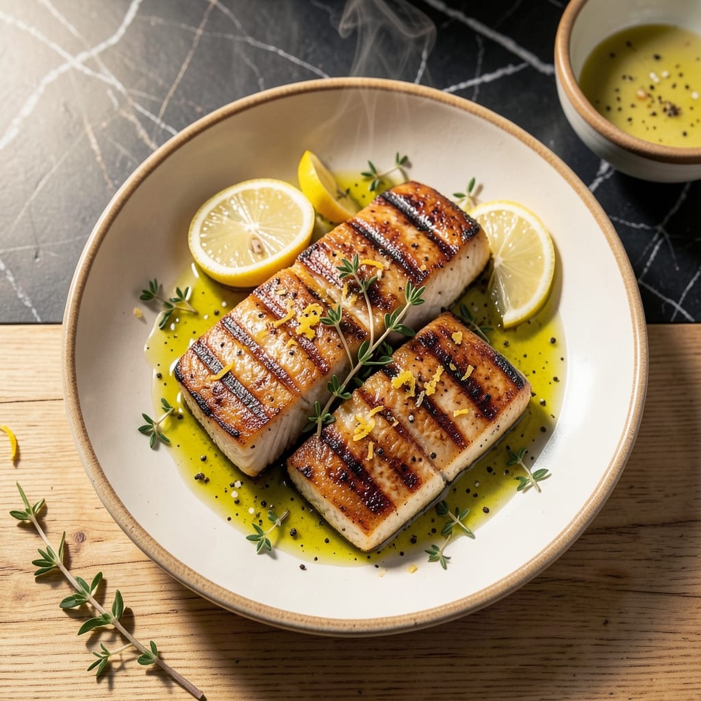 Monkfish Recipe Grilled: Smoky Char With Lemon-Herb Brightness Monkfish Recipe Grilled: Smoky Char With Lemon-Herb Brightness