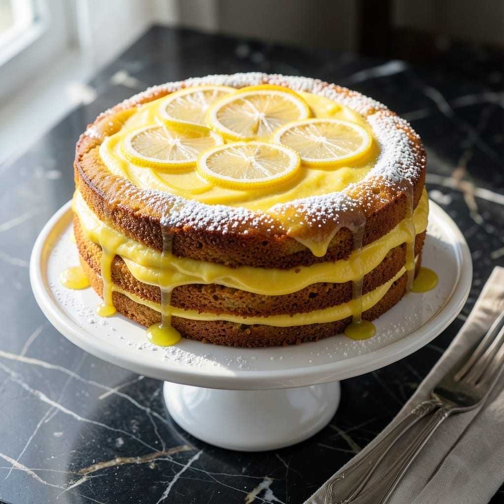 Lemon Cake Recipe With Lemon Pudding: Zesty Layers of Citrus Bliss