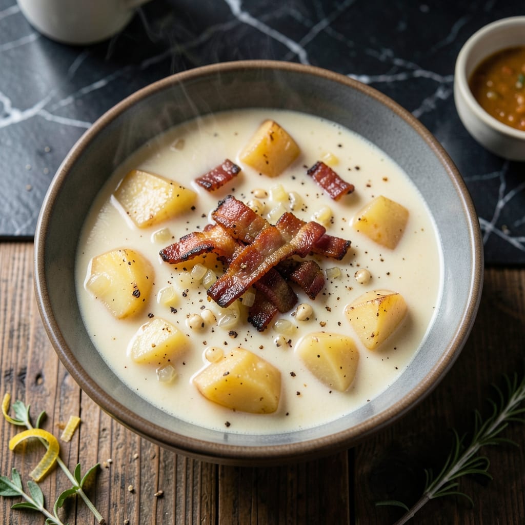 Potato and Bacon Soup Recipe Slow Cooker: Smoky Creamy Comfort Hands-Free Potato and Bacon Soup Recipe Slow Cooker: Smoky Creamy Comfort Hands-Free