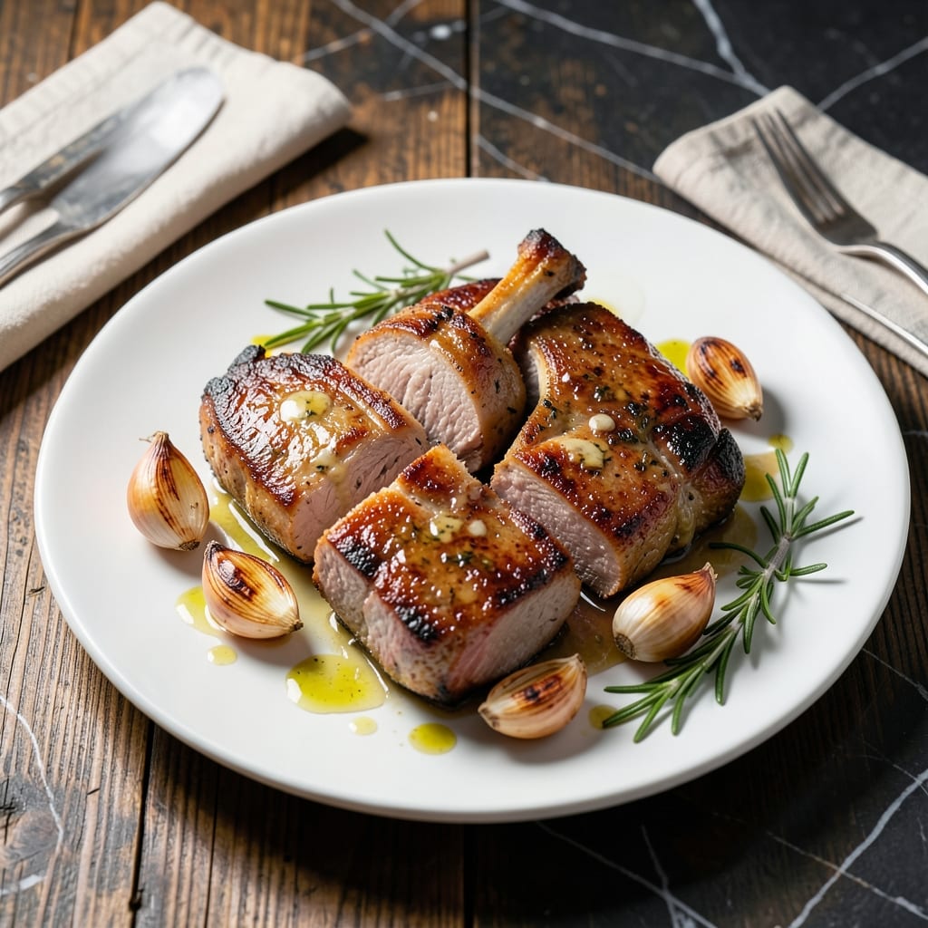 Pork Chop Recipe YouTube: Pan-Seared Juiciness With Garlic-Herb Butter