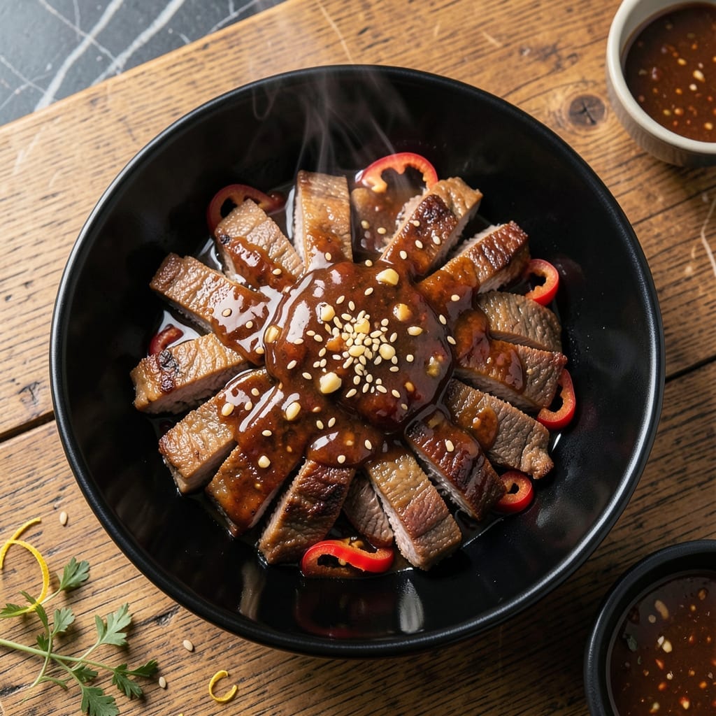 Korean Short Rib Recipe Oven: Braised to Fall-Off-The-Bone Tenderness Korean Short Rib Recipe Oven: Braised to Fall-Off-The-Bone Tenderness