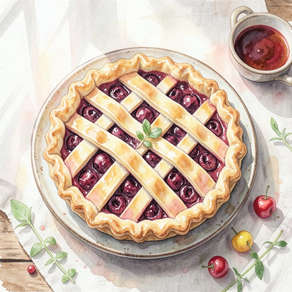Cherry Pie Recipe Using Cherry Pie Filling: Flaky Crust with Homemade Ease