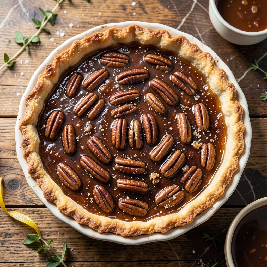 Pecan Pie Recipe With Flour: Buttery Crust Meets Gooey Filling