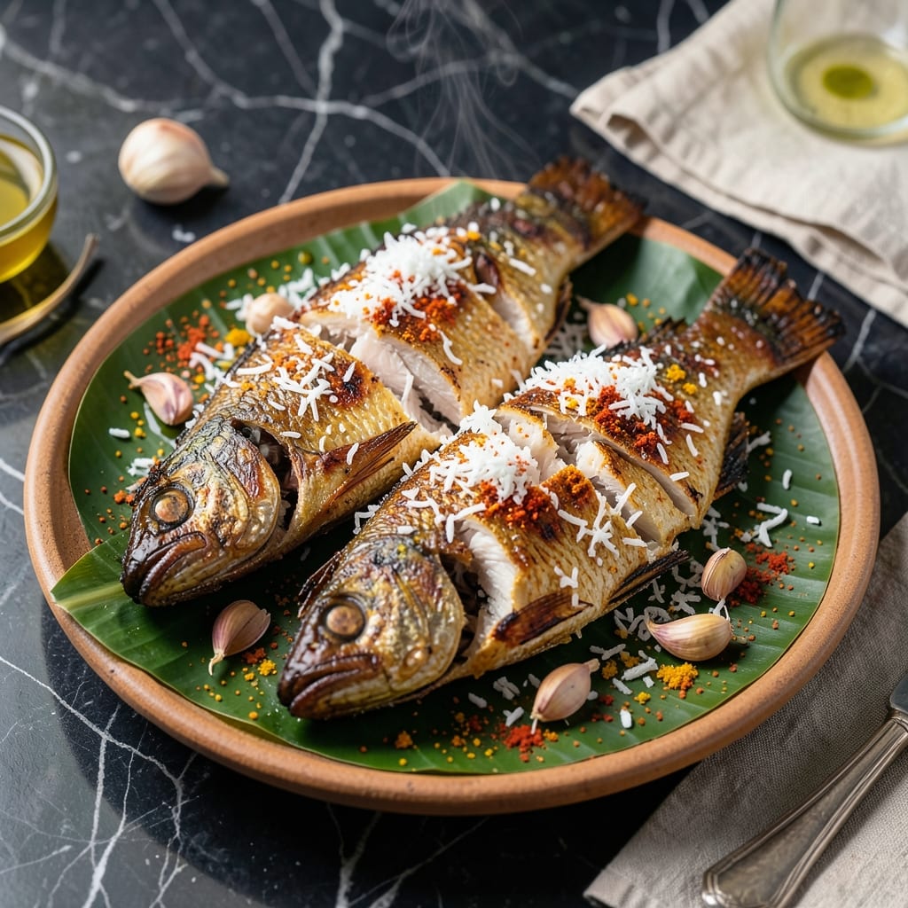 Pomfret Fry Recipe Kerala: Crisp Golden Coating With Coconut Zest Pomfret Fry Recipe Kerala: Crisp Golden Coating With Coconut Zest