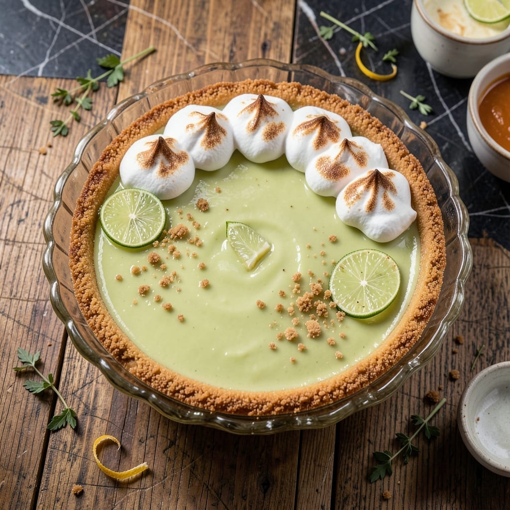 J Alexander's Key Lime Pie Recipe: Zesty Citrus in a Buttery Graham Crust J Alexander's Key Lime Pie Recipe: Zesty Citrus in a Buttery Graham Crust