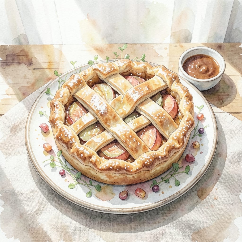Apple Pie Recipe Made With Brown Sugar: Deep Caramel Notes Under Flaky Crust Apple Pie Recipe Made With Brown Sugar: Deep Caramel Notes Under Flaky Crust