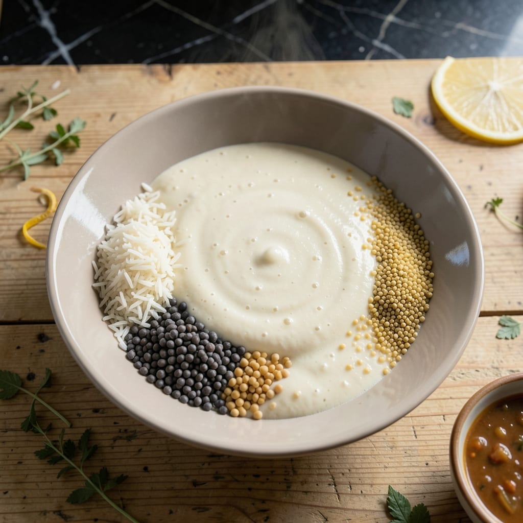 Recipe For Making Dosa Batter: Fermented Crispiness in 24 Hours Recipe For Making Dosa Batter: Fermented Crispiness in 24 Hours