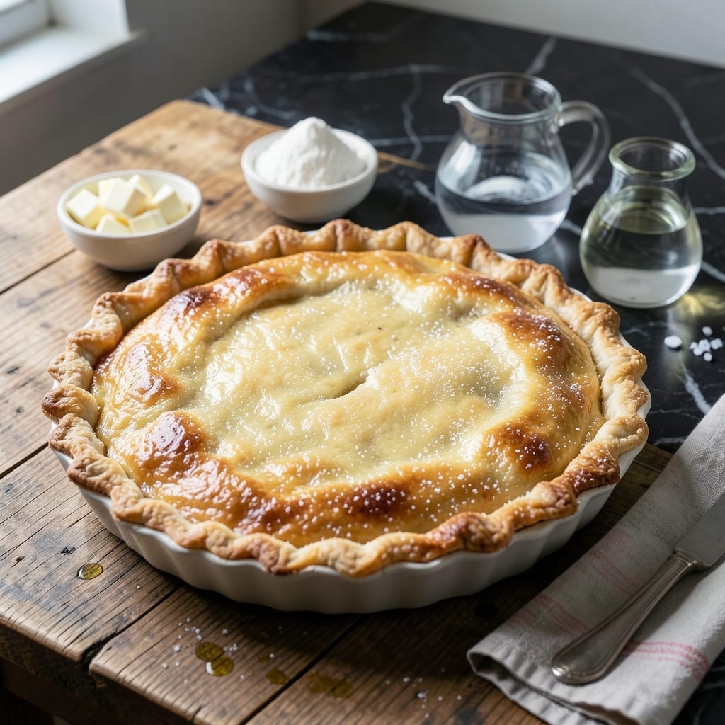 Pie Crust Recipe Butter Only: Flaky Layers With Pure Butter Richness