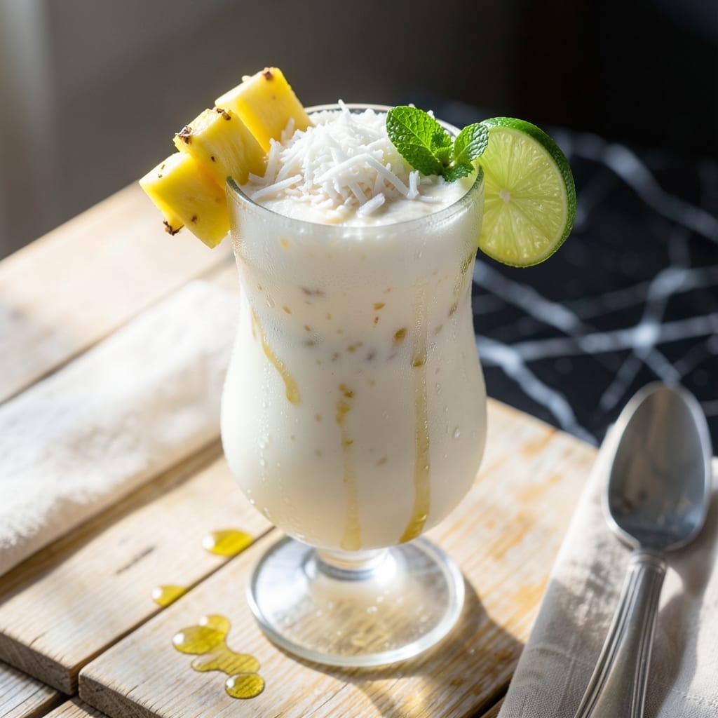 Piña Colada Drink Recipe Coconut Milk: Caribbean Escape in a Blender