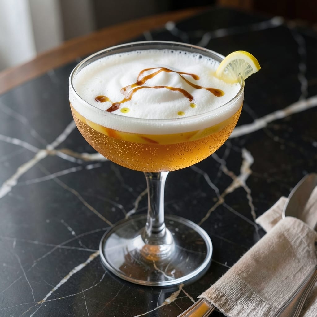 Pornstar Martini Recipe Egg White: Silky Foam with Passion Fruit Zing