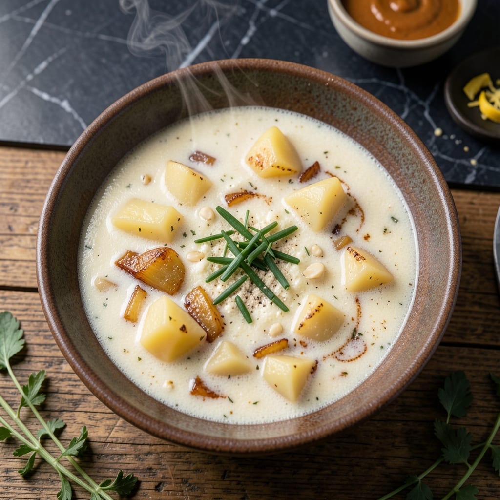 Potato Soup Recipe With Diced Potatoes: Creamy Bowl of Country Comfort Potato Soup Recipe With Diced Potatoes: Creamy Bowl of Country Comfort