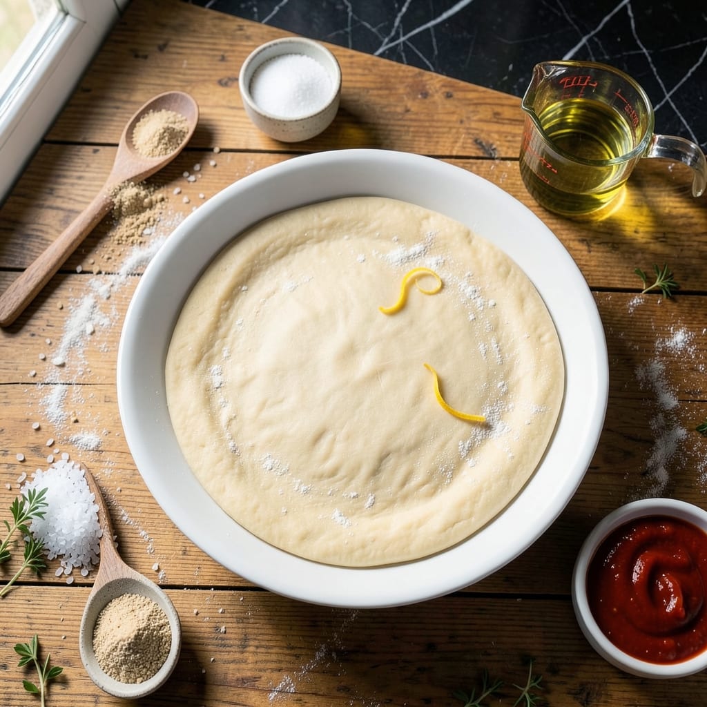 Pizza Dough Recipe Using Instant Yeast: No-Knead Base Ready in 90 Minutes Pizza Dough Recipe Using Instant Yeast: No-Knead Base Ready in 90 Minutes