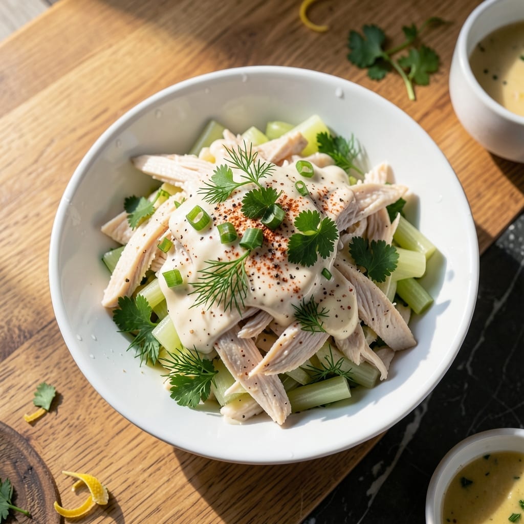Chicken Salad Recipe Video: Creamy Herb-Infused Bites