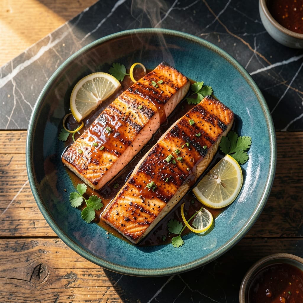BBQ Salmon Recipe Air Fryer: Effortless Smoky Flavor in Minutes BBQ Salmon Recipe Air Fryer: Effortless Smoky Flavor in Minutes