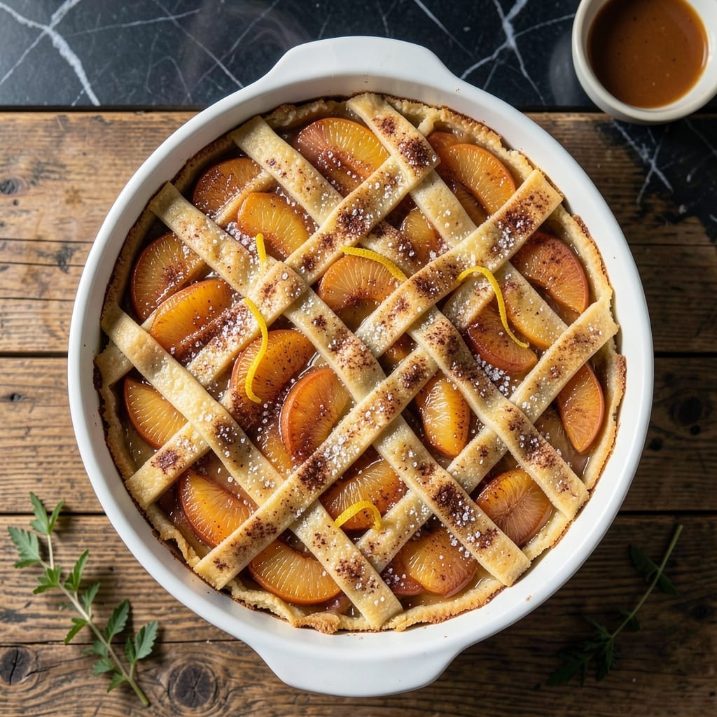Peach Cobbler Recipe With Premade Pie Crust: Buttery Shortcut to Warm Spiced Peaches
