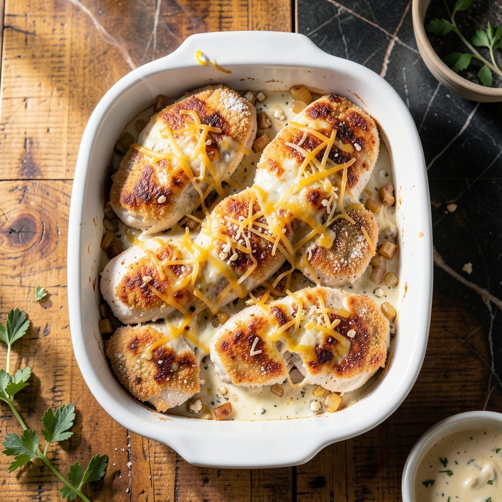 Recipe Chicken Breast Casserole: Cheesy Layers of Comfort