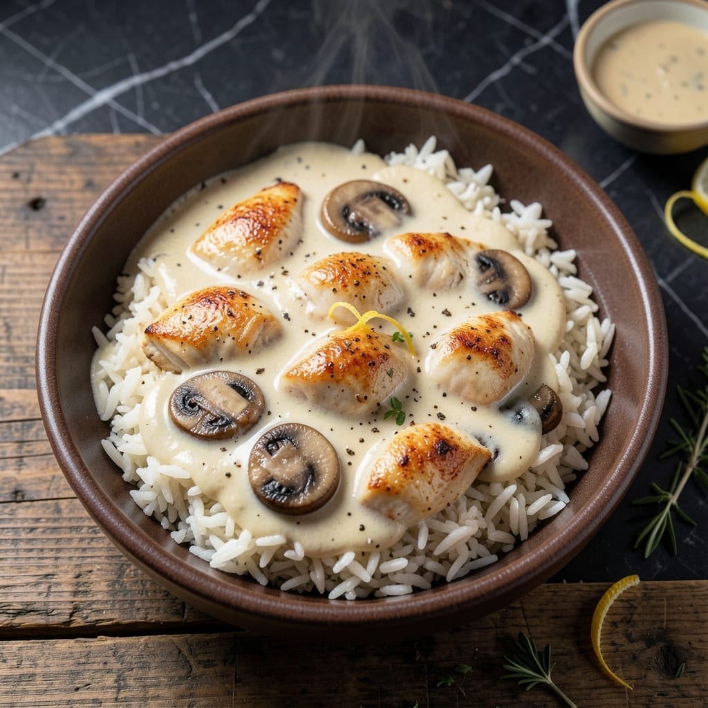 Recipe For Cream Of Mushroom Soup And Chicken And Rice: One-Pot Comfort Classic Recipe For Cream Of Mushroom Soup And Chicken And Rice: One-Pot Comfort Classic