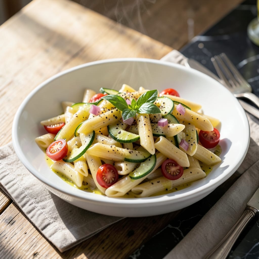Penne Pasta Recipe Veg: Al Dente Bite With Garden Freshness Penne Pasta Recipe Veg: Al Dente Bite With Garden Freshness