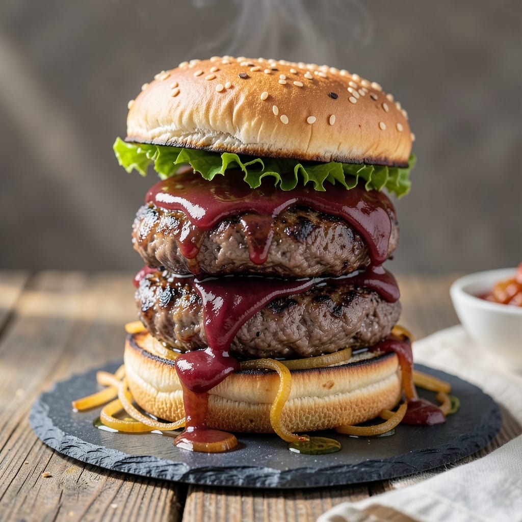 BBQ Burger Recipe Oven: Smoky Juicy Patties Without the Grill BBQ Burger Recipe Oven: Smoky Juicy Patties Without the Grill