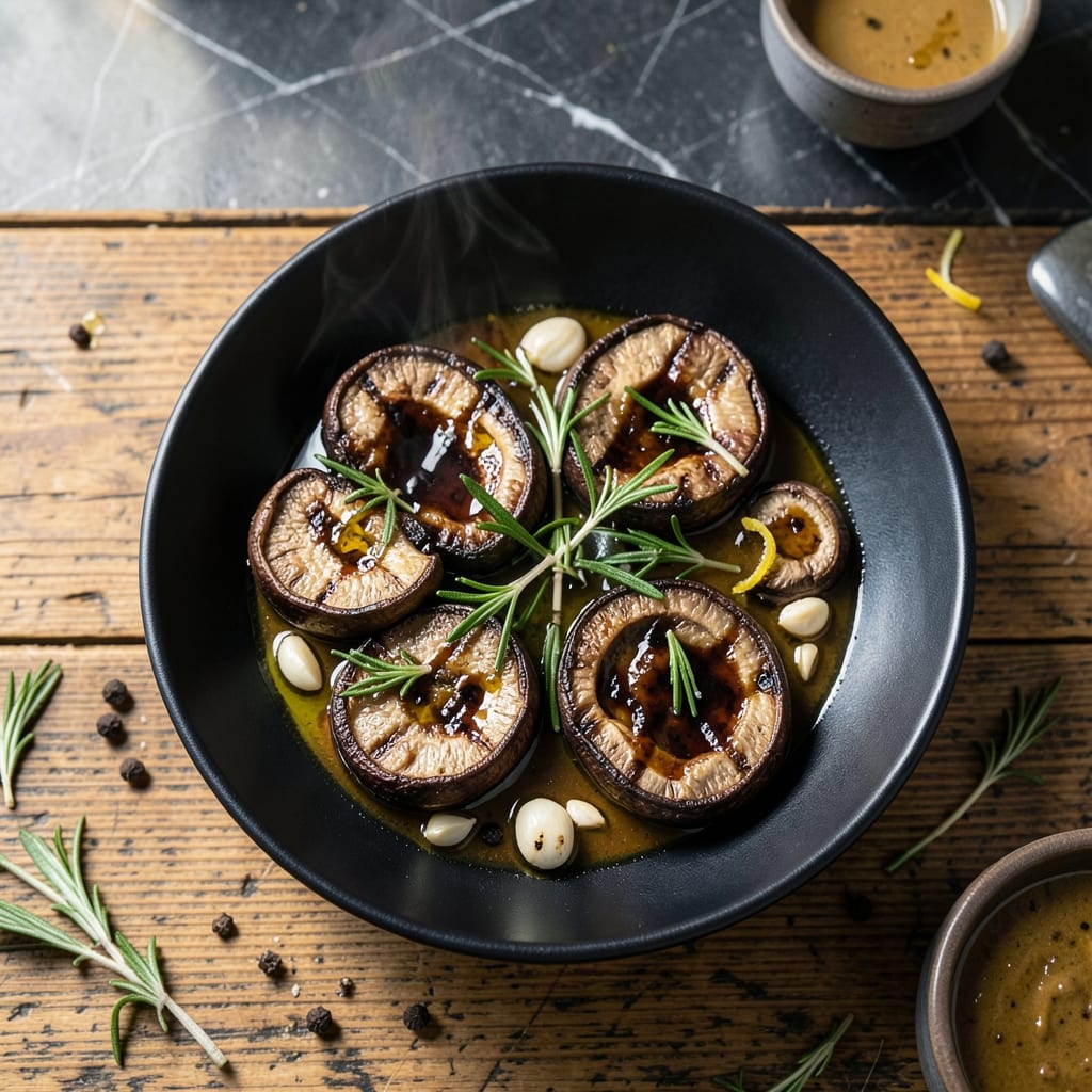 Portobello Mushroom Recipe Baked: Meatless Umami With Garlicky Finish