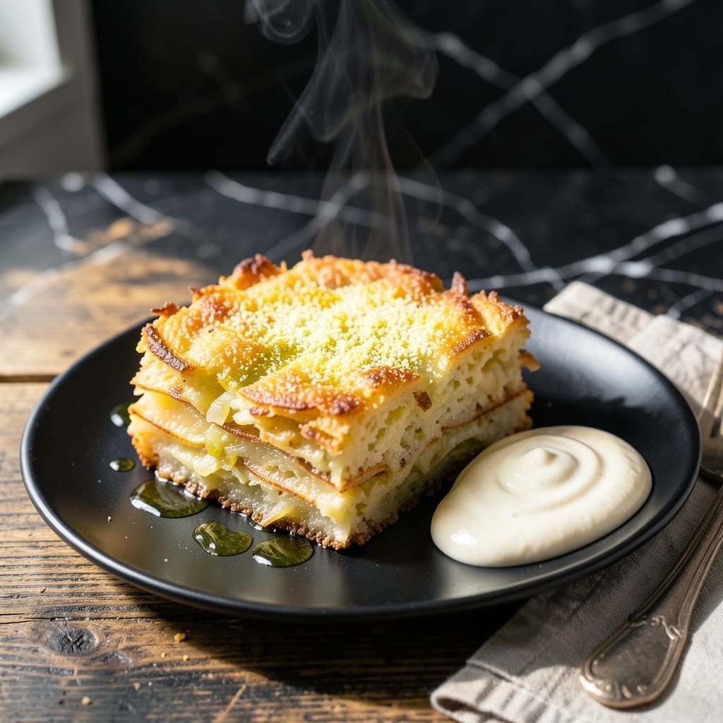 Potato Cake Recipe Vegan: Crispy Edges With Creamy Centers