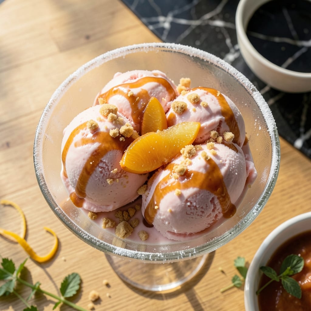 Peach Ice Cream Recipe Using Canned Peaches: Velvety Smooth With No Churn