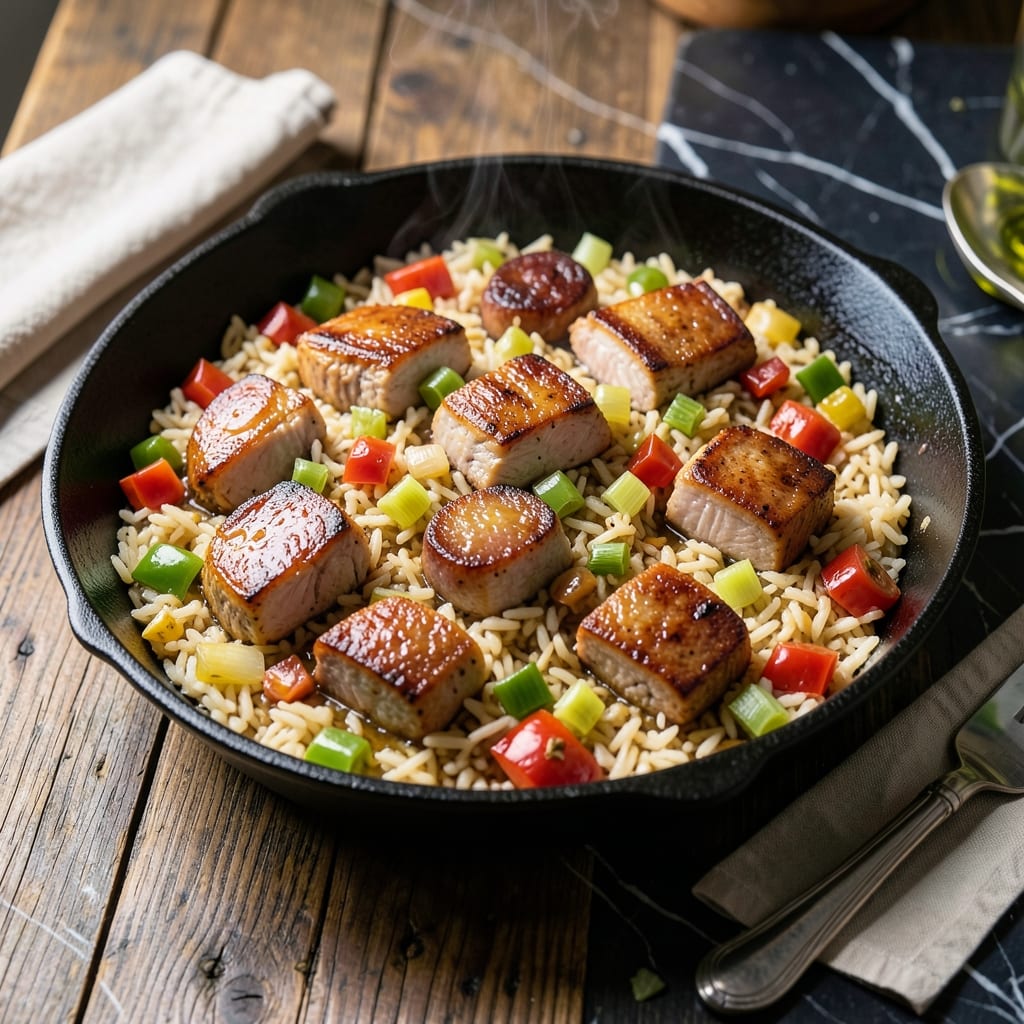 Pork Jambalaya Recipe Slow Cooker: Hands-Off Spicy Creole Feast Pork Jambalaya Recipe Slow Cooker: Hands-Off Spicy Creole Feast