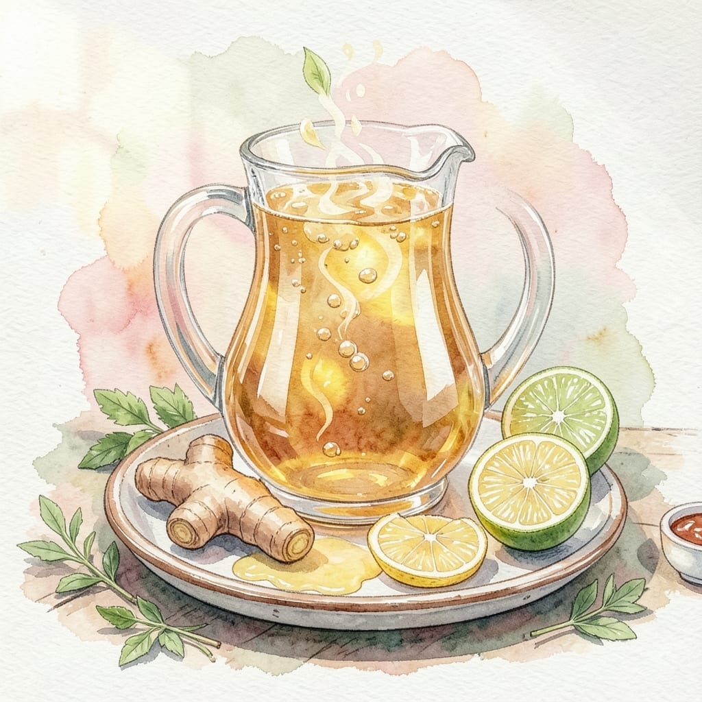 Recipe for Homemade Ginger Ale: Spicy Fizz With Fresh Root Zing Recipe for Homemade Ginger Ale: Spicy Fizz With Fresh Root Zing