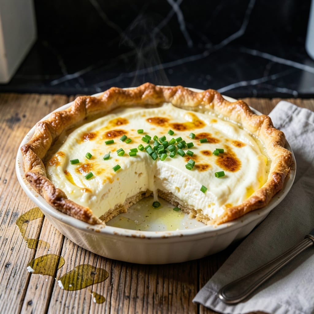 Sour Cream Quiche Recipe: Rich Custard in Flaky Crust
