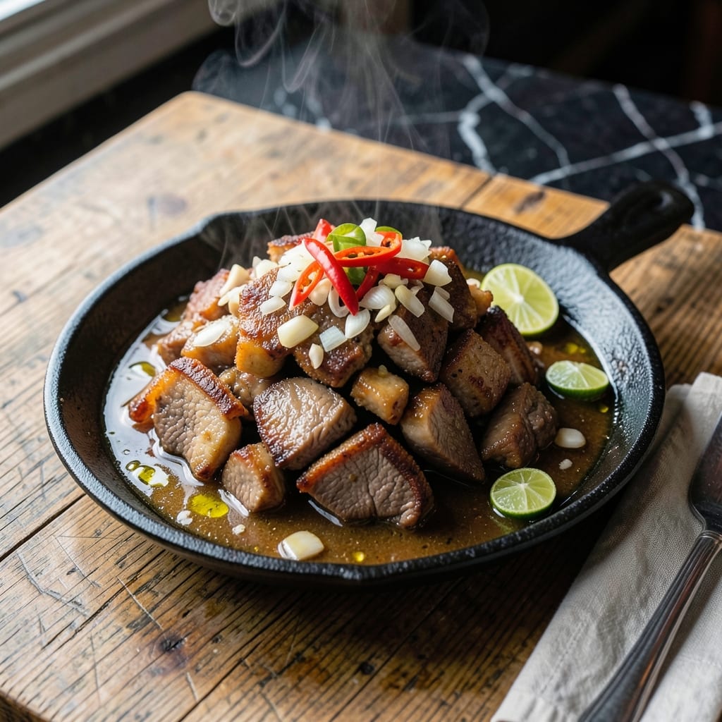 Pork Sisig Recipe Filipino Style: Sizzling Pork with Tangy Calamansi Zing Pork Sisig Recipe Filipino Style: Sizzling Pork with Tangy Calamansi Zing
