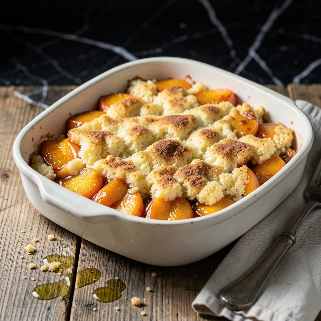 Peach Cobbler Recipe Slow Cooker With Cake Mix: Effortless Sweetness in Hours