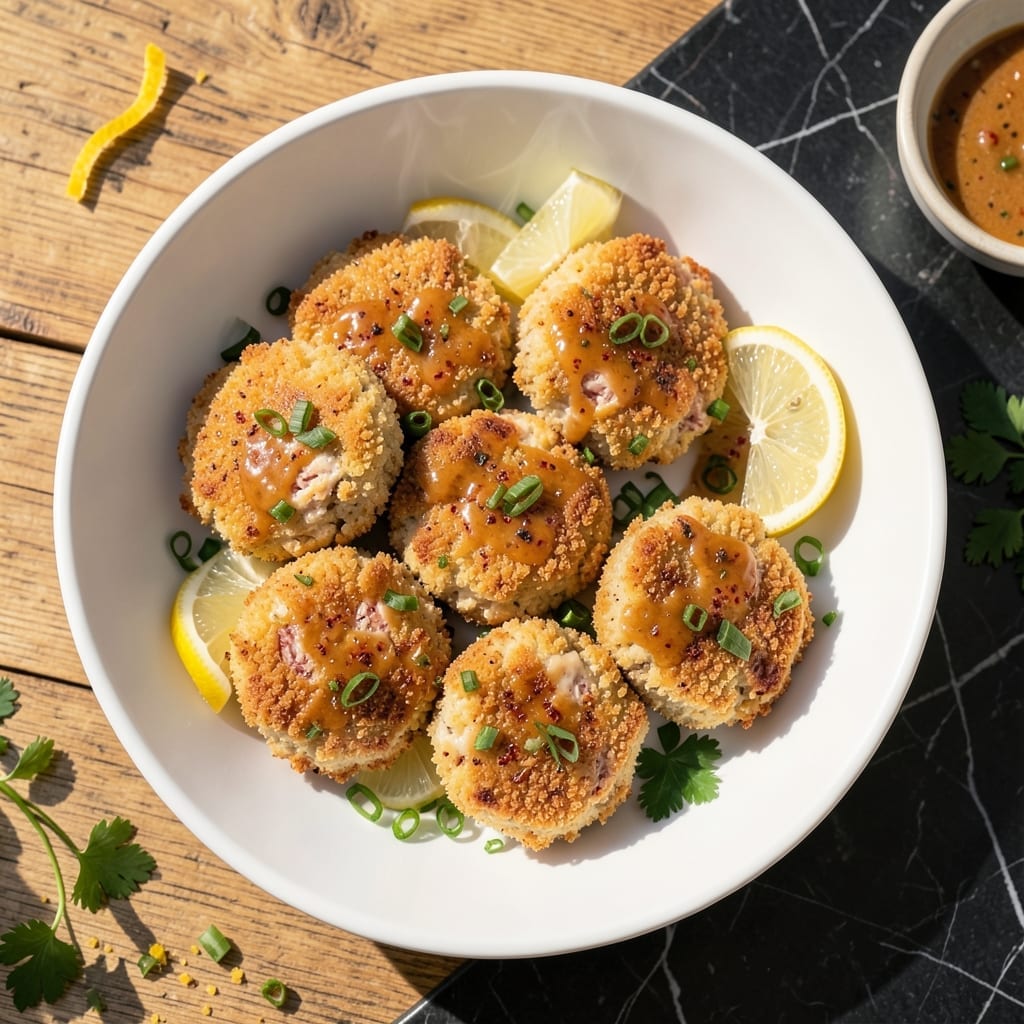Recipe for Crab Cakes in the Oven: Golden Brown With Minimal Mess Recipe for Crab Cakes in the Oven: Golden Brown With Minimal Mess