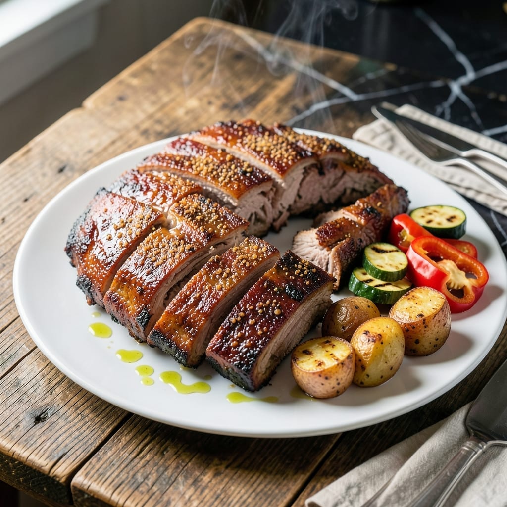 Houston's Ribs Recipe: Signature Dry-Rubbed Fall-Off-The-Bone Racks