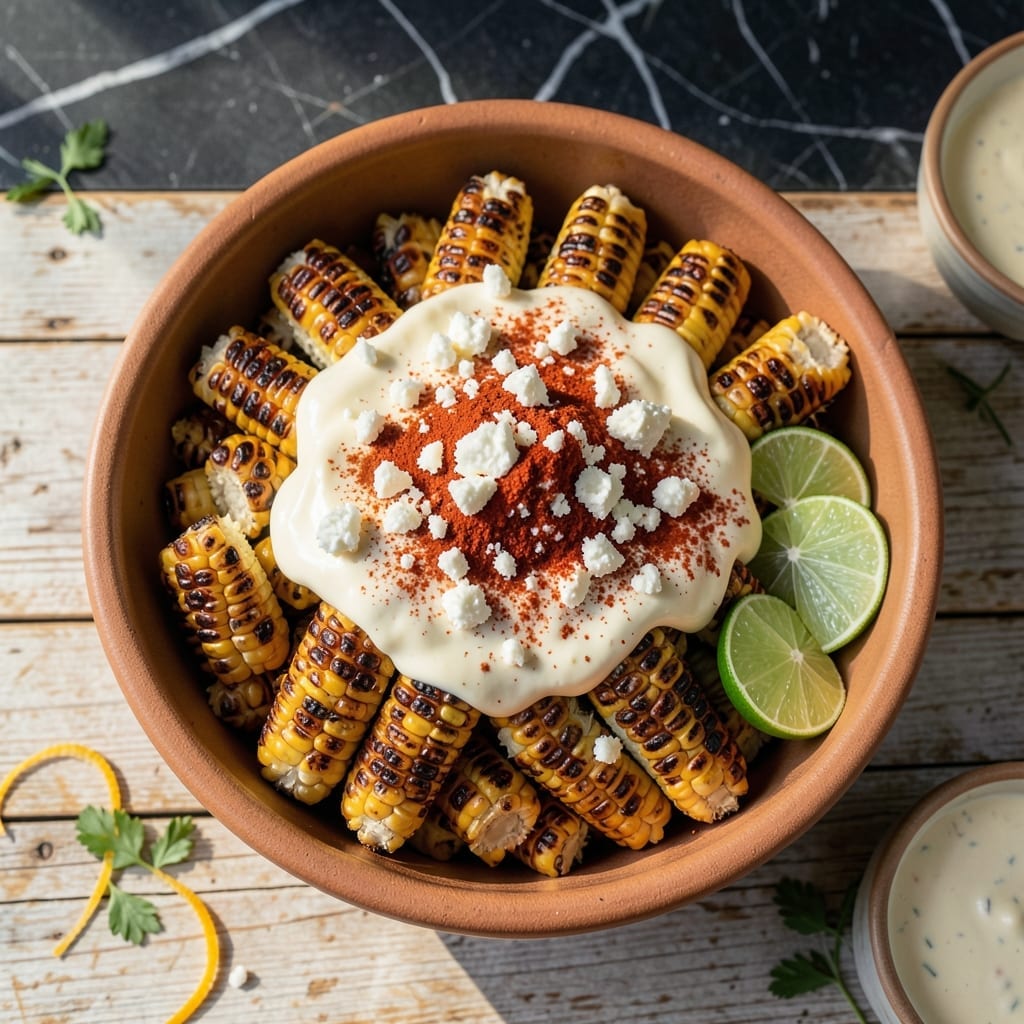 Mexican Street Corn Recipe Off the Cob: Smoky Creamy Bowl of Elote Flavors