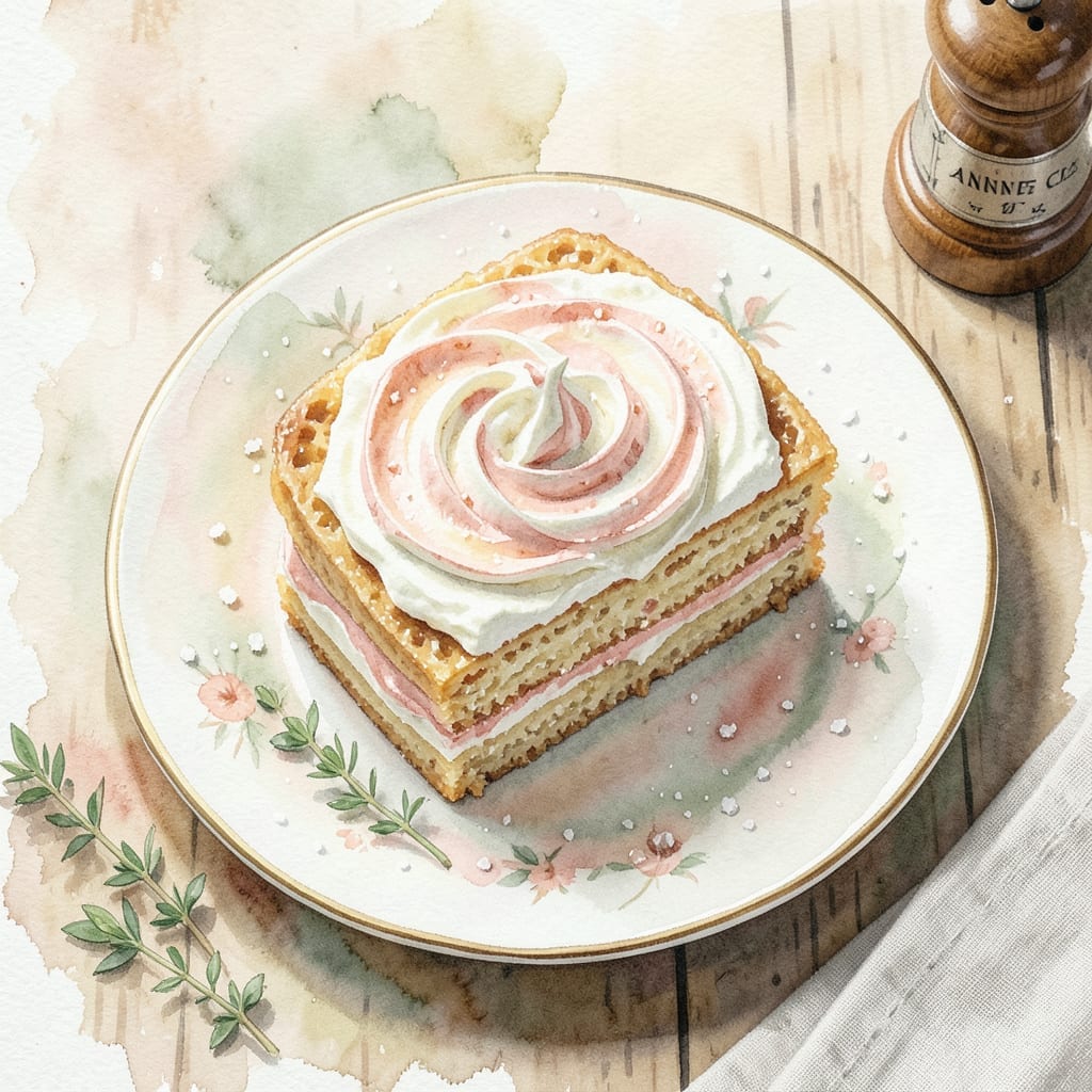 Recipe for Anne of Cleves Cake: Layers of Vanilla Wafer Delight Recipe for Anne of Cleves Cake: Layers of Vanilla Wafer Delight