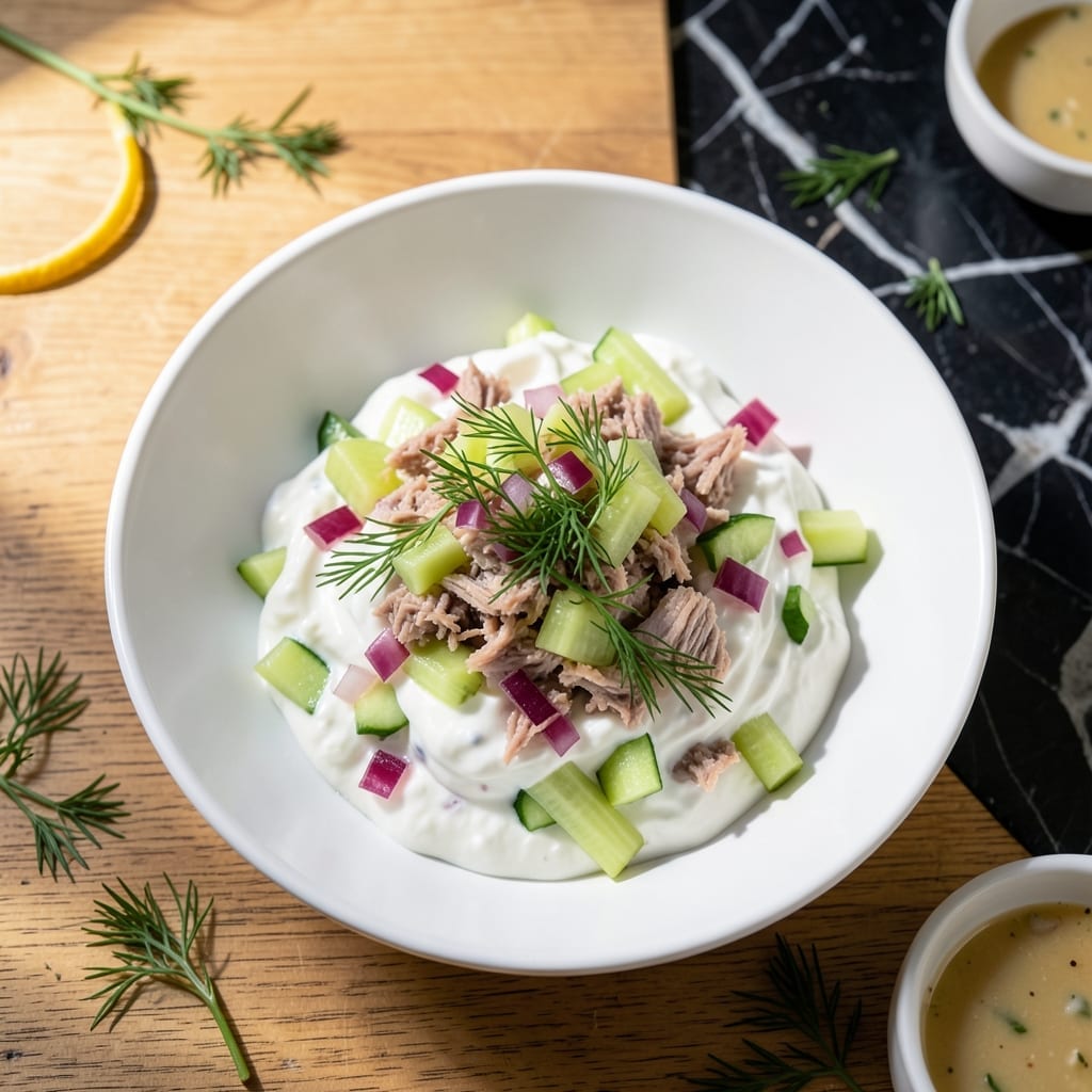 Tuna Salad Recipe With Greek Yogurt: Light and Creamy Protein Pack