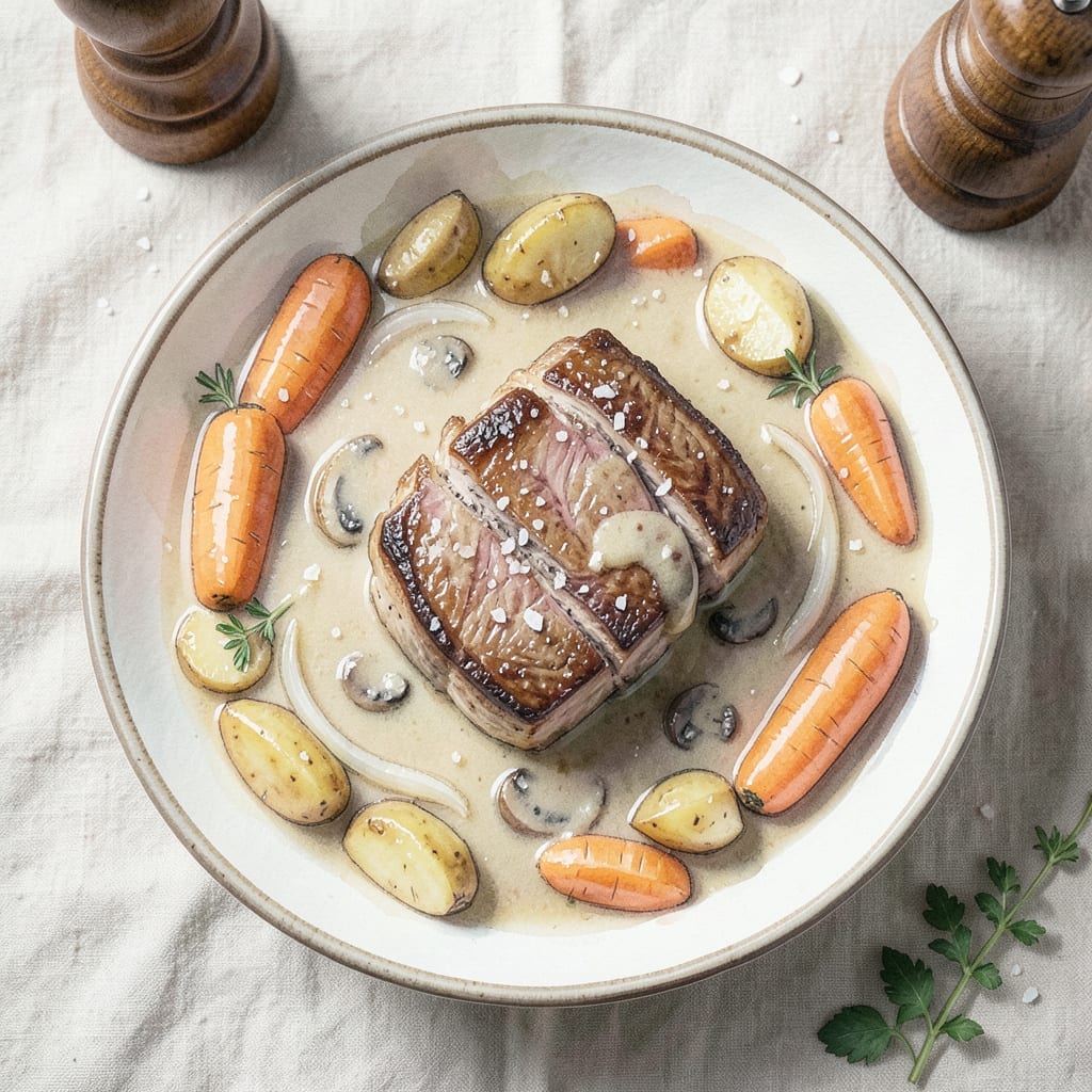 Pot Roast Recipe With Cream Of Mushroom Soup: Slow-Cooked Sunday Supper Pot Roast Recipe With Cream Of Mushroom Soup: Slow-Cooked Sunday Supper