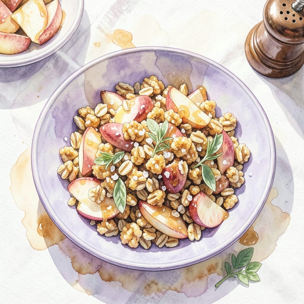 Muesli Crumble Recipe Apple: Rustic Oat Topping with Caramelized Fruit Muesli Crumble Recipe Apple: Rustic Oat Topping with Caramelized Fruit