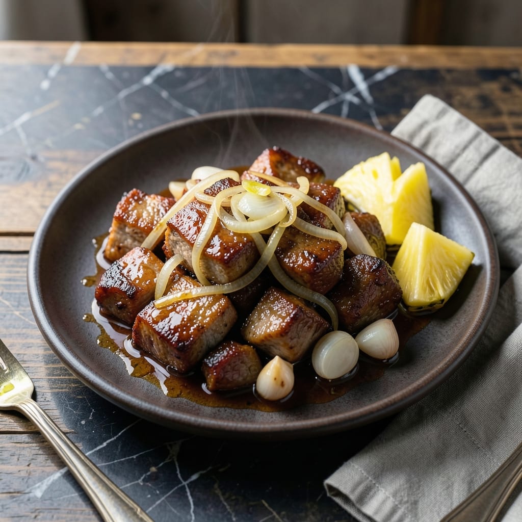 Pork Humba Recipe With Pineapple Juice: Filipino Braised Pork in Sweet Tangy Sauce Pork Humba Recipe With Pineapple Juice: Filipino Braised Pork in Sweet Tangy Sauce