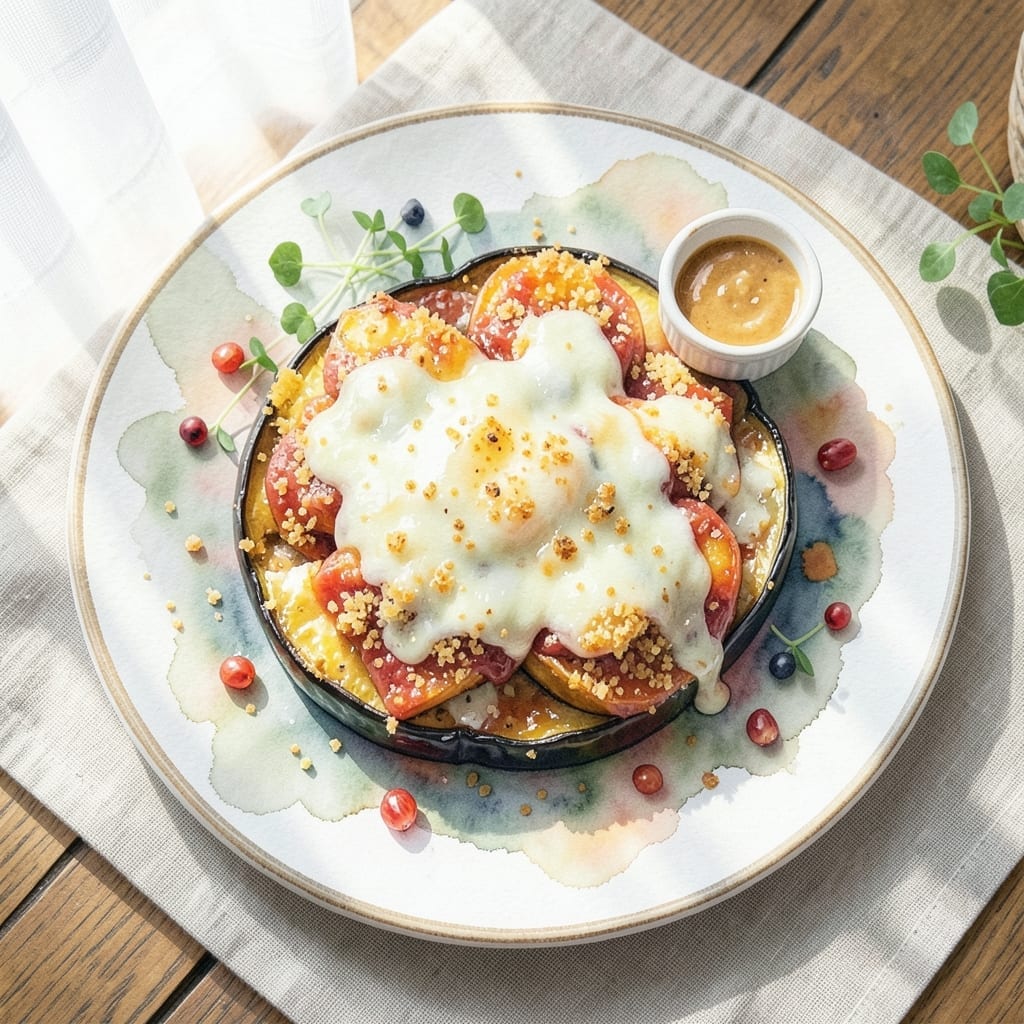 Eggplant Parmesan Recipe Without Eggs: Crispy Breaded Layers With Melted Cheese