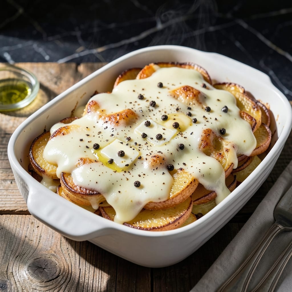 Potato Bake Recipe With Cream: Golden Crust and Velvety Layers Potato Bake Recipe With Cream: Golden Crust and Velvety Layers