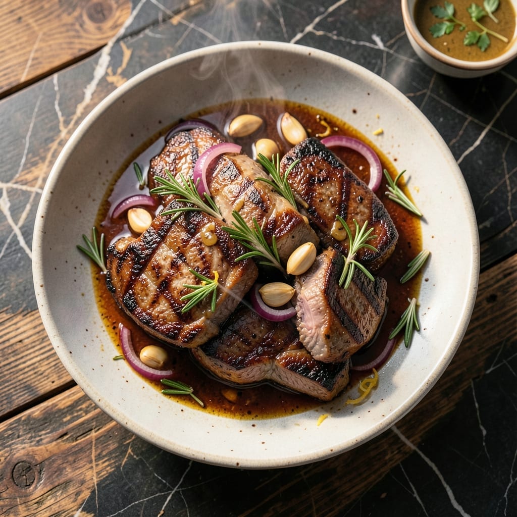 Pork Steak Recipe Ingredients and Procedure: Marinated Grilled Perfection