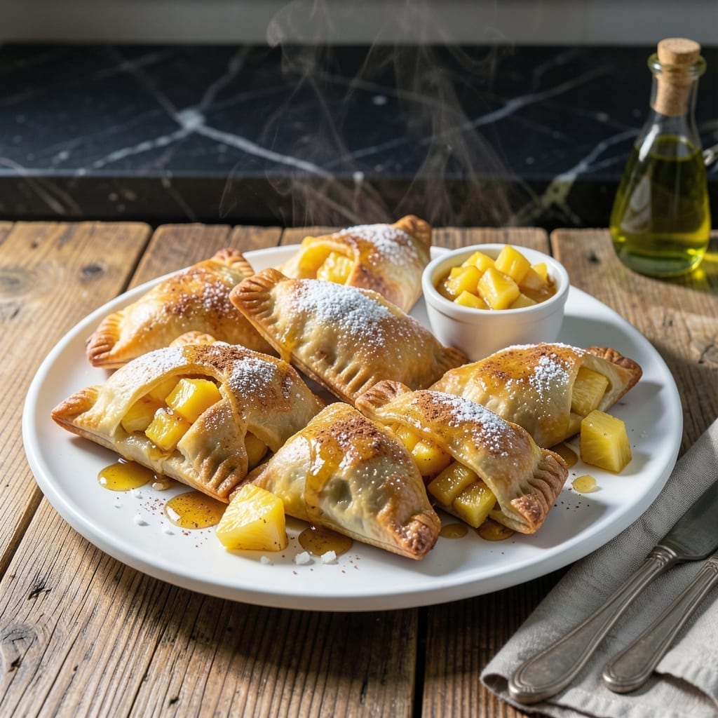 Pineapple Empanadas Vegan Recipe Ingredients: Tropical Sweetness in a Flaky Pocket