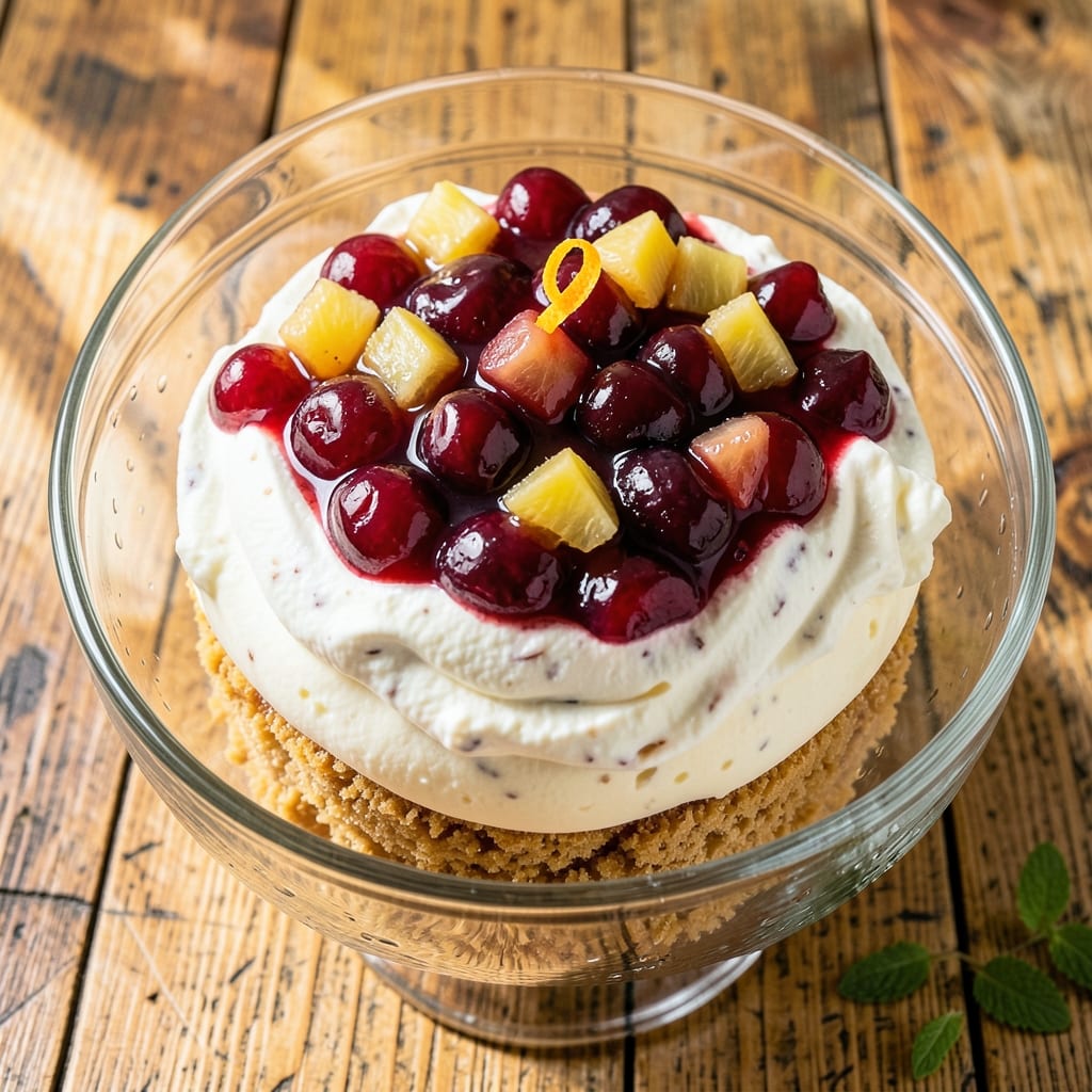 Cherry Yum Yum Recipe With Dream Whip: Retro Dessert with Fluffy Topping Cherry Yum Yum Recipe With Dream Whip: Retro Dessert with Fluffy Topping