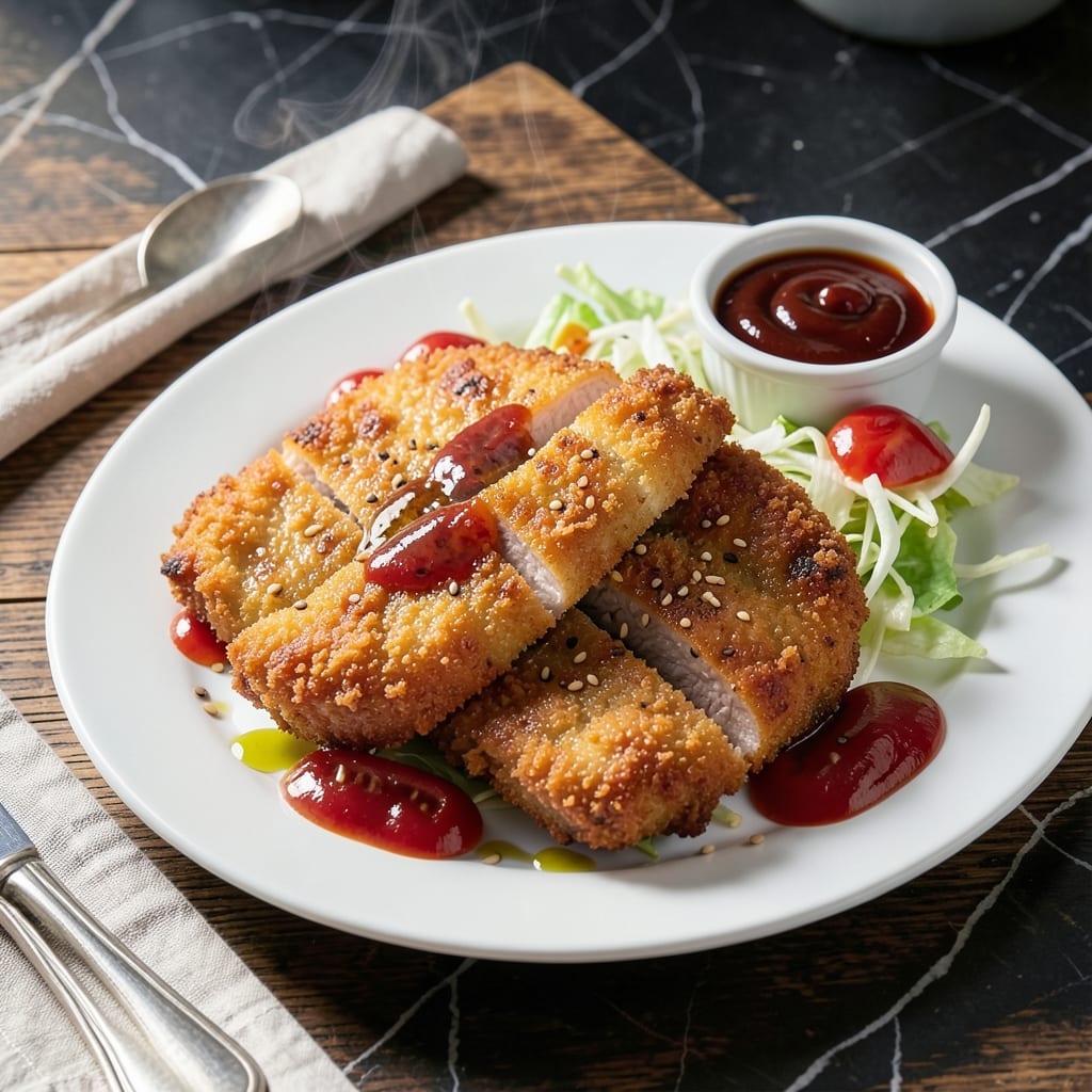 Pork Tonkatsu Recipe Sauce: Tangy Umami Drizzle for Crispy Cutlets